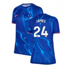 Chelsea Reece James #24 Hemmatröja Dam 2024-25 Korta ärmar